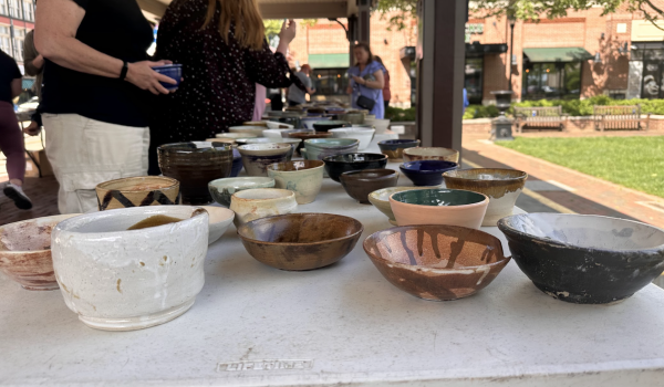 Every bowl purchased at the event goes to provide 180 meals at Facing Hunger Foodbank in Huntington.